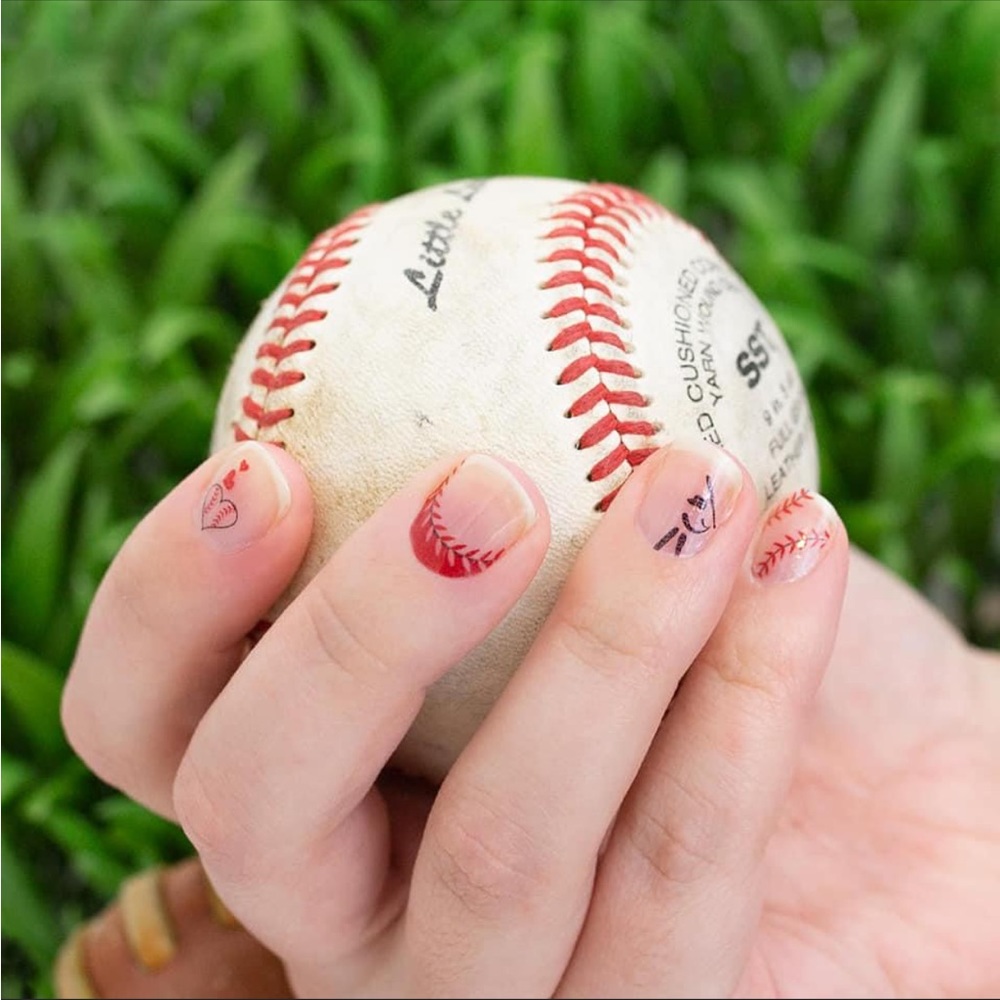 *Retired* Color Street: All About That Base | Baseball Red Clear Overlay Spring